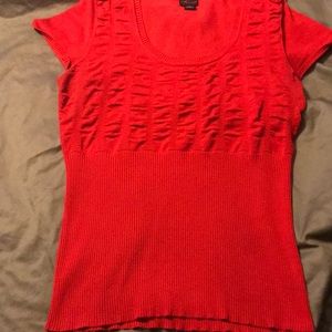 Short sleeve sweater